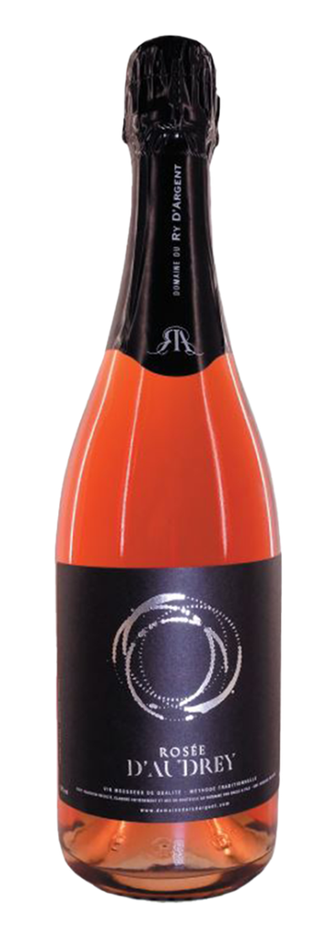Domaine Du Ry d'Argent, Vin Mousseux de Qualité de Belgique Rosée d'Audrey 2017 (0,75 l)