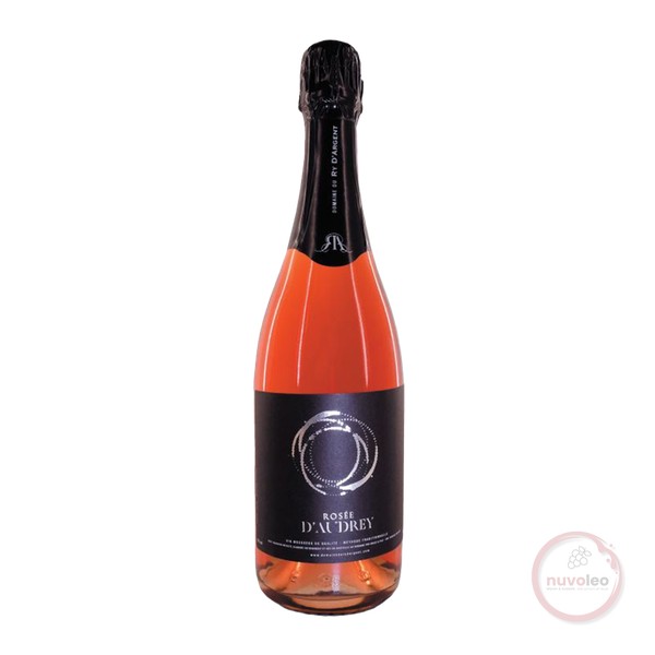 Domaine Du Ry d'Argent, Vin Mousseux de Qualité de Belgique Rosée d'Audrey 2017 (0,75 l)