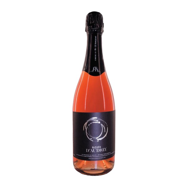 Domaine Du Ry d'Argent, Vin Mousseux de Qualité de Belgique Rosée d'Audrey 2017 (0,75 l)