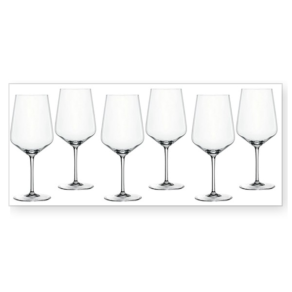 Spiegelau,  Style, Rode wijn glas - Doos met 6 glazen (0,63)