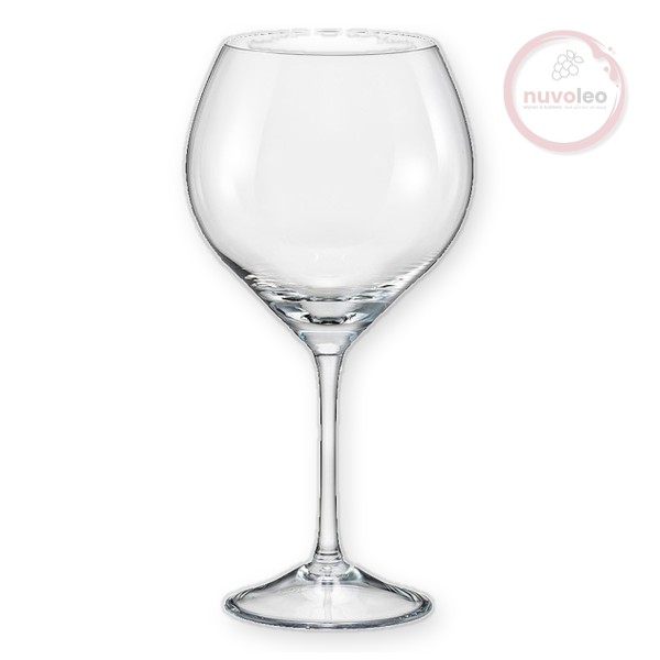 Crystalex,  Baroli Witte Wijnglas 400 ml. met logo Goessens (0,4)