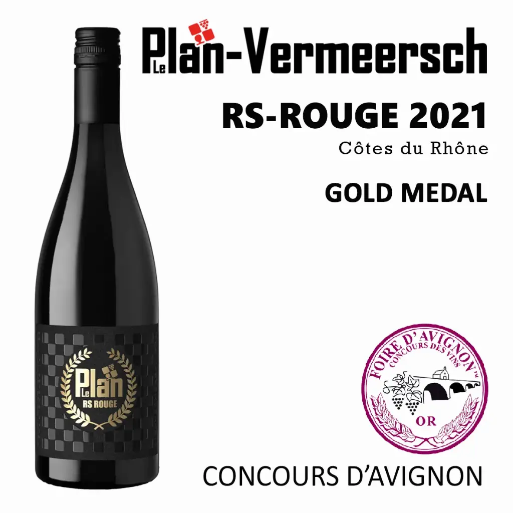 Le Plan, RS-ROUGE Côtes du Rhône 2023, 0,75l