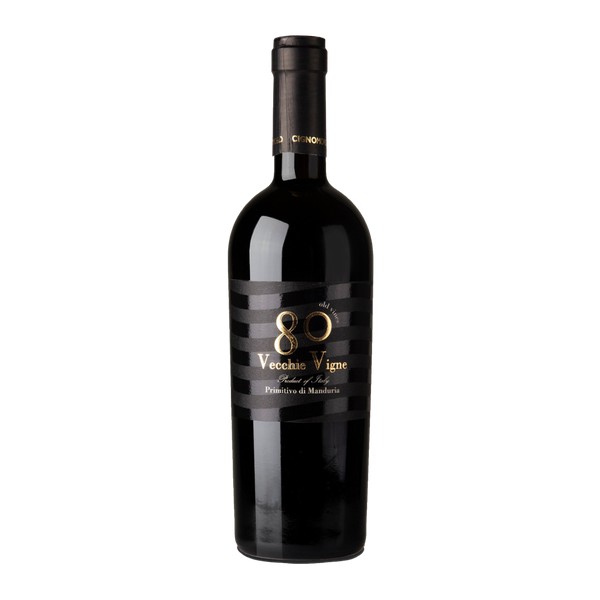 Cignomoro, Primitivo di Manduria DOP 80 Vecchie Vigne Primitivo 2022 (0,75 l)