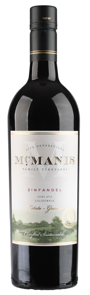 McManis Family Vineyards, California Zinfandel 2023 (0,75 l)