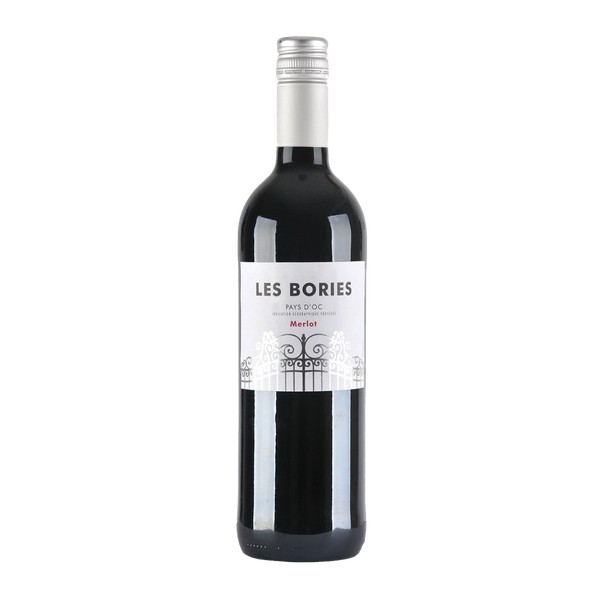 [MEDI17022] Les Bories, Pays d'Oc IGP Merlot 2022 (0,75 l)