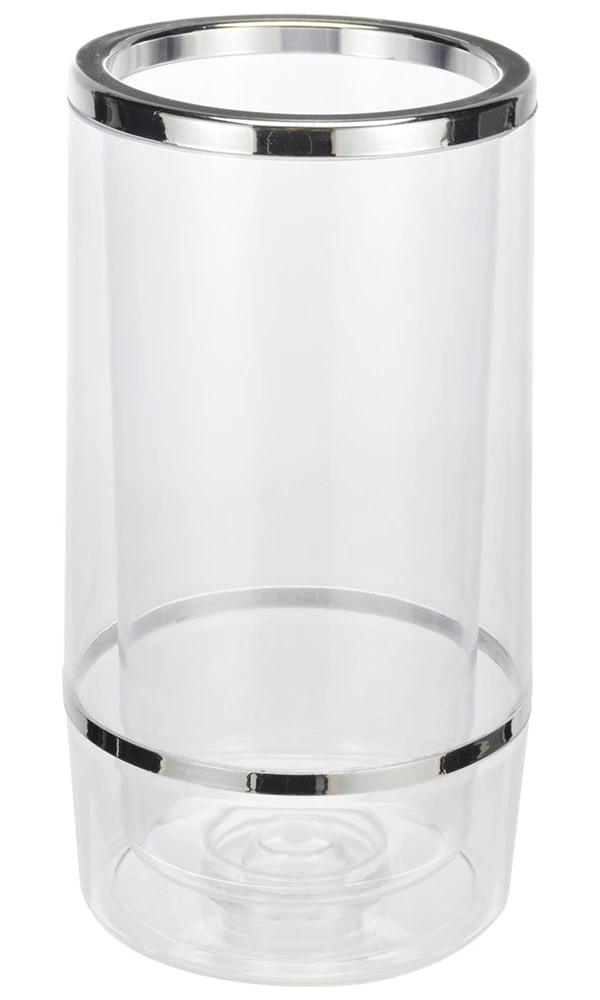 Magazijn,  Dubbelwandige wijnkoeler transparant Bruikleen