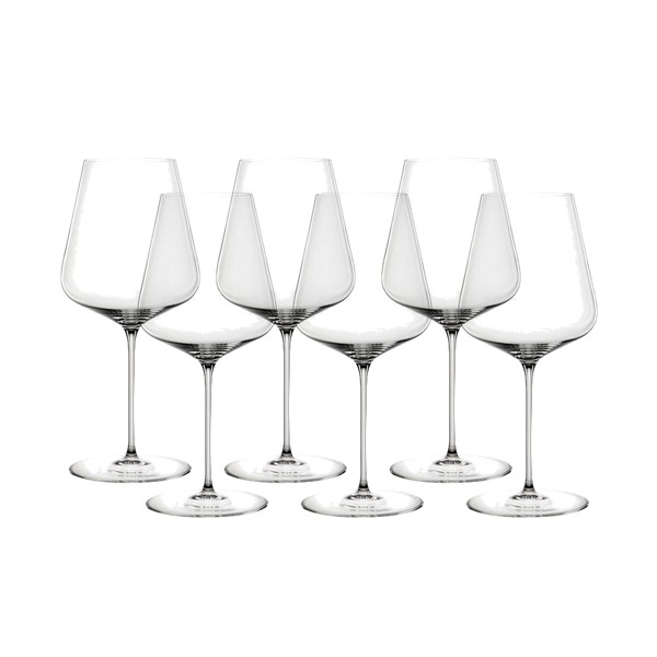 Spiegelau,  Definition, Bordeaux Glass 75 cl. - Doos met 6 glazen (0,75 l)