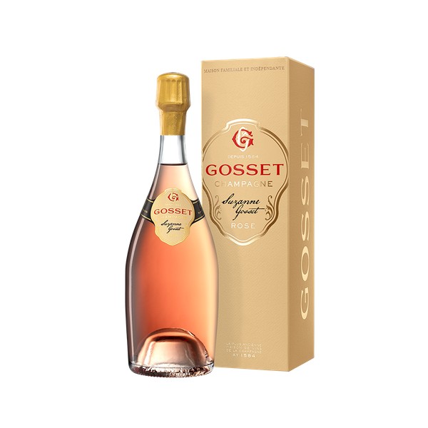 Champagne Gosset, Champagne AC Cuvée Suzanne Gosset, Rosé in giftbox (0,75 l)