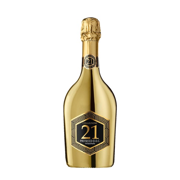 [DECO12524] Vinicola Decordi, Prosecco DOC Extra Dry, Selezione 21, Gold Bottle 2024 (0,75 l)