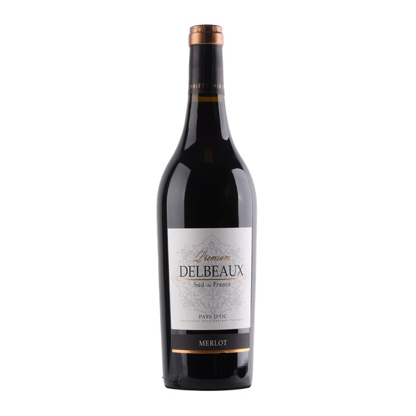 Delbeaux, Pays d'Oc IGP Premium Merlot 2024 (0,75 l)