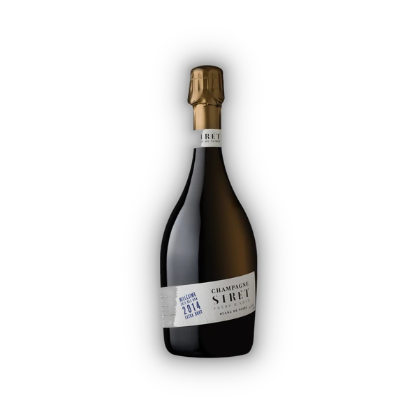 Champagne Siret, Champagne AC Blanc de Noirs Extra Brut 2019 (0,75 l)