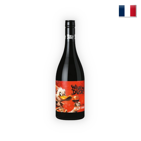 Vignobles Vellas, Côtes de Gascogne IGP What the Duck Merlot - Tannat 2025, 0,75 l