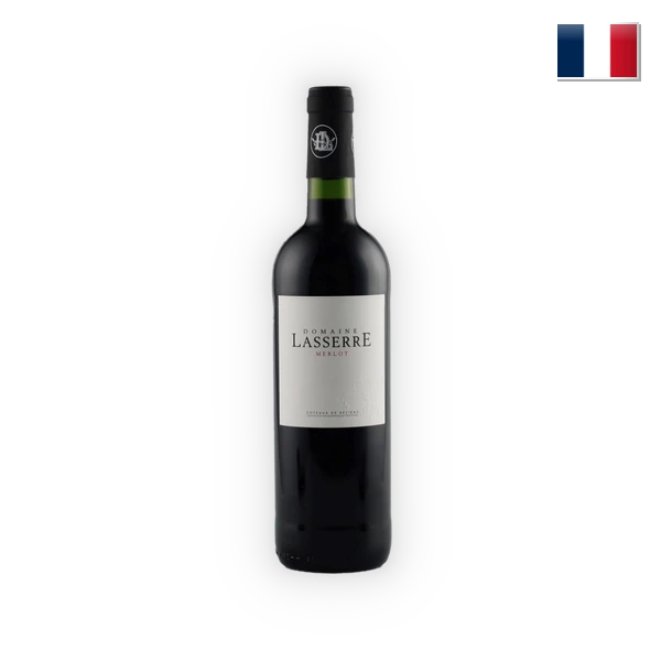 Domaine Lasserre, Coteaux de Béziers IGP Merlot 2025, 0,75 l