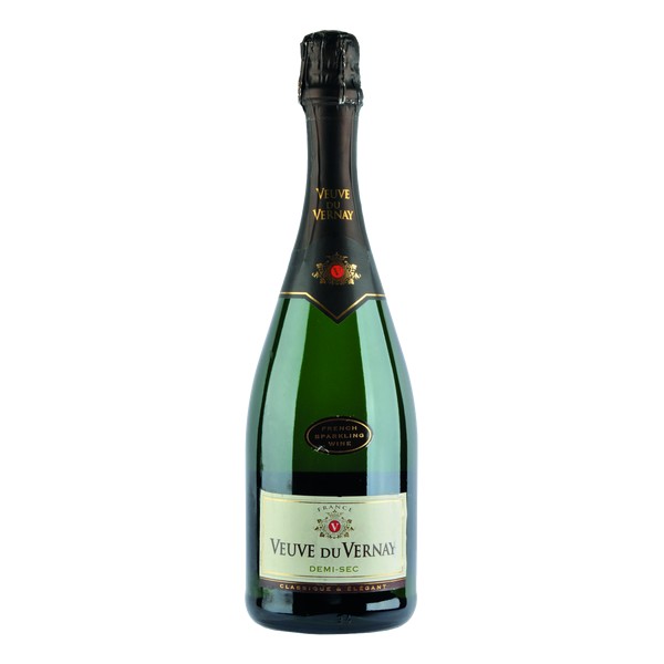 Veuve du Vernay, Vin Mousseux Demi-Sec (0,75 l)