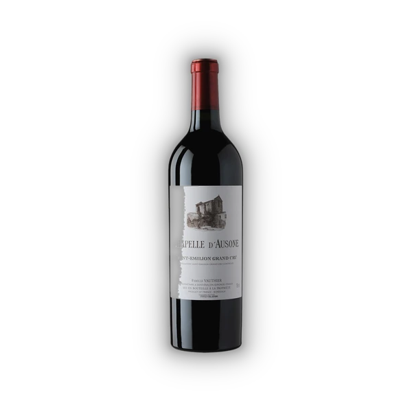 Château Ausone, Saint Émilion AC Chapelle d'Ausone. 2e wijn GC 2019 (0,75 l)