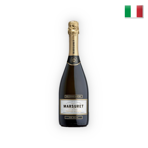 Marsuret, Prosecco Superiore di Valdobbiadene DOCG Brut San Boldo, 0,75 l