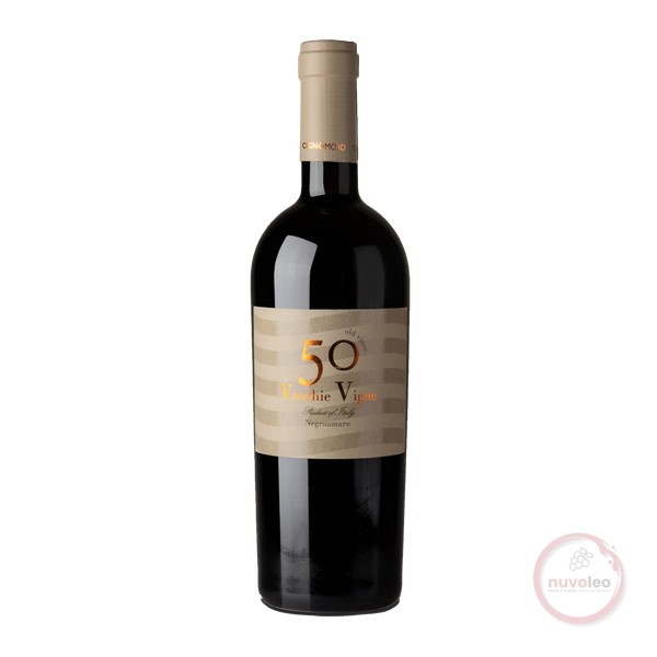 Cignomoro, Salento IGP 50 Vecchie Vigne Negroamaro 2020 (0,75 l)
