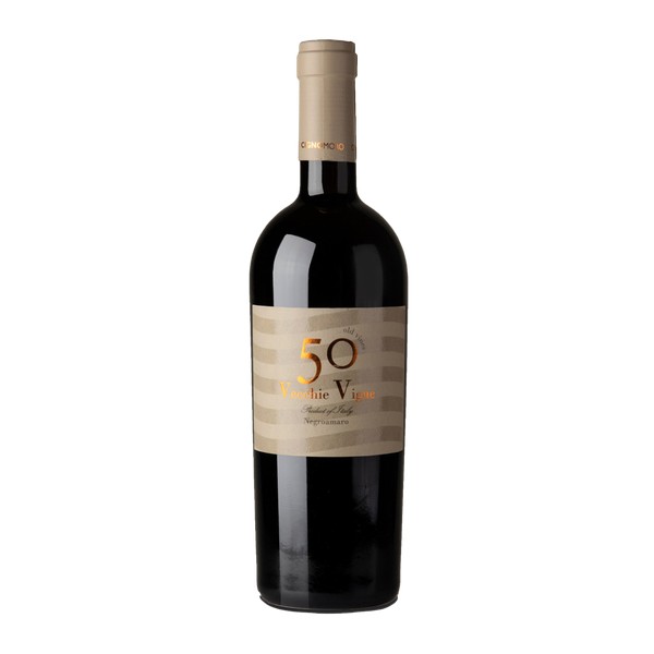 Cignomoro, Salento IGP 50 Vecchie Vigne Negroamaro 2020 (0,75 l)